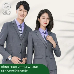 đồng phục vest nhà hàng đẹp, chuyên nghiệp
