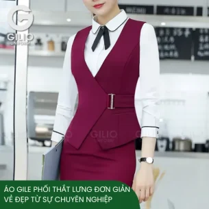 Gile phối thắt lưng