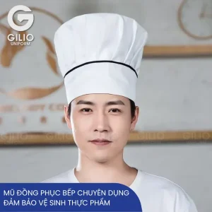 Mũ đồng phục bếp