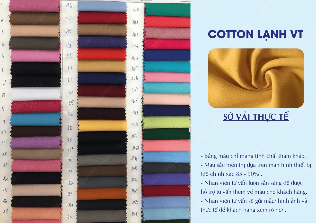 vải cotton lạnh