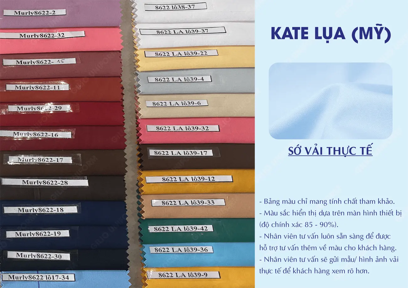 vải kate lụa