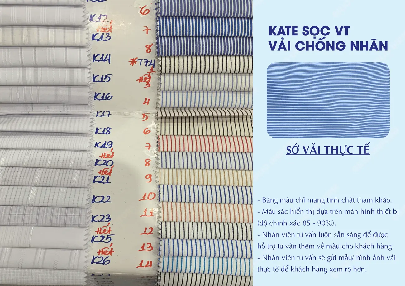 vải kate lụa