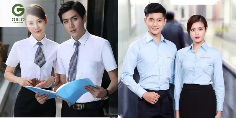 Công ty TNHH đồng phục Hà Trang - May sơ mi đồng phục theo mẫu riêng
