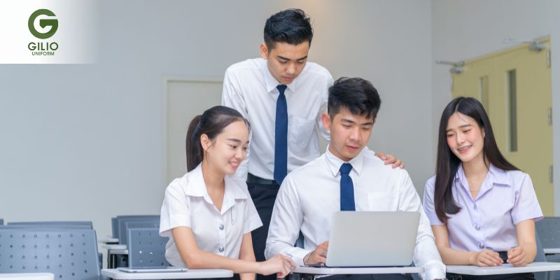 GILIO Uniform – May sơ mi đồng phục theo yêu cầu riêng